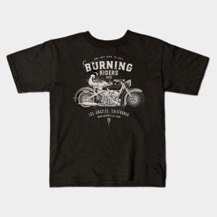 Burning riders Kids T-Shirt